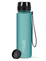 720°DGREE Trinkflasche Trinkflasche uberBottle softTouch mit Sieb ocean blue 1l