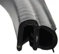 DS7 Dichtungsprofil von SMI-Kantenschutzprofi - Klemmbereich 1,5-3,5mm - mit seitlicher Dichtung aus EPDM Moosgummi - Klemmprofil aus weich PVC - einfache Montage, selbstklemmend ohne Kleber (1 m)