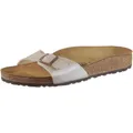 Birkenstock MADRID Sandalen Damen in graceful pearl white, Größe 42 FS 2024