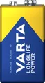 20 Varta 4922 Longlife Power 9V Block Alkaline Batterien in 20er Folie