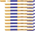 STABILO Tintenroller pointVisco Blau 10er Pack 0,5mm Strichstärke Schreibset