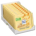 (15,35€/1kg) Ritter Sport Weiss Crisp, Schokolade, 10 Tafeln je 100g