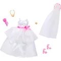 2er-Pack Braut Mode Puppenkleidung, Sets