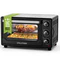 B-Ware 25L Minibackofen mit Umluft, Drehspieß, Backblech, 1500W, DE Version