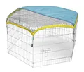 Kerbl Freigehege inkl. Sonnenschutz, Netz, Auslauf für Hasen, Hamster etc.