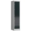 ClassiX Schließfachschrank anthrazit, lichtgrau X-523518, 5 Schließfächer 41,5 x 50,0 x 180,0 cm