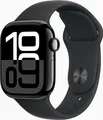 Watch Series 10 Cellular 42mm Smartwatch diamantschwarz (MWX73QF/A)