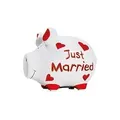 KCG Spardose Schwein klein weiß 101445/10027103 Just married