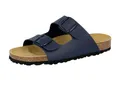 Lico Herren Bioline Man Flache Hausschuhe (Marine-Grau, Numeric_50)