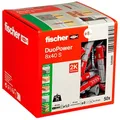 fischer DuoPower 8x40 S 2K 535460 Dübel mit Schrauben Ø 8 mm x 40 mm, 50 St. mit Prämie nach Registrierung