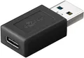 USB Adapter Stecker USB C OTG Ladeadapter Konverter USB A auf USB C Buchse
