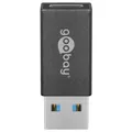 Goobay 45400 USB 3.0 (Typ A) Superspeed Adapter auf USB-C - Plug and Play
