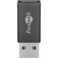 Goobay 45400 USB 3.0 SuperSpeed Adapter auf USB-C schwarz