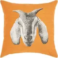 PAD Dekokissen Moo, Made in Europe, Kissenhülle ohne Füllung, 1 Stück orange