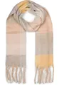 styleBREAKER XXL-Schal Karo Web Strickschal bunt, (1-St)