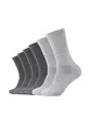s.Oliver Unisex Tennissocken 6er Pack 47/49 grey
