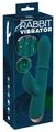 You2Toys Thumping Rabbit Vibrator, Grün, 12,4 cm