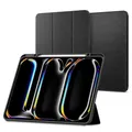 Spigen Urban Fit Hülle Kompatibel mit iPad Pro 13 Zoll 7.Generation M4 (2024) Case - Schwarz