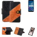 Handy Hülle für Asus ZenFone Max Pro (M1) Wallet Case Cover Smartphone Schwarz