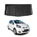 OMAC Kofferraumwanne Laderaumwanne kompatibel mit Toyota Aygo 2005-2014 Schrägheck Gummi TPE