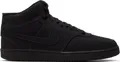 Nike Court Vision Mid sportlicher Schnürer Schwarz in Gr. 46
