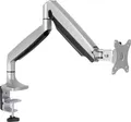 LogiLink Monitor-Tischhalterung BP0042 1 Display(s) 33,0cm (13") - 81,3cm (32") Silber Höhenverstellbar, Neigbar, Schwenkbar
