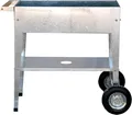 Herstera Garden Metall Hochbeet Barcelona Silber 85x50x80 cm