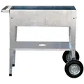 Herstera - Garden Metall Hochbeet Barcelona Silber 85x50x80 Cm