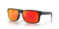 Oakley Sonnenbrille Holbrook (Glasfarbe: Prizm ruby) schwarz matt - 1 Brille