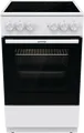 Gorenje Standherd GEC5A21WG | Elektroherd | Glaskeramik-Kochfeld 50 cm | 74 l Backofen | Energieeffizienz A | Weiß, A (Spektrum:  bis D)