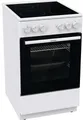 Gorenje GEC5A21WG Standherd 50 cm Elektroherd Weiß Ceranfeld