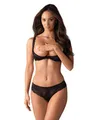 Miamor BH Met Kwart Cups - Zwart