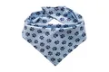 Hunde Bandana Kopftücher Hundehalstuch Dreieckstuch für Kleine, Mittelgroße und Große Hunde (Blau, M)