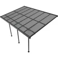 JUSKYS Terrassendach Borneo (Dunkelgrau, 4x3m)