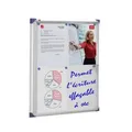 nobo Schaukasten, extraflach, Metall-Rckwand, 6 x DIN A4