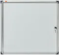 nobo Schaukasten extraflach Metall Rückwand 6 x DIN A4