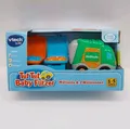 VTech Baby 80-187764 - Tut Flitzer - Müllauto und 2 Mülltonnen, grün