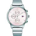 Tommy Hilfiger Analoguhren für Frauen Rozyo silber Universal - Silber/Rosa
