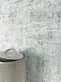 Newroom Vliestapete, Grau Tapete Modern Unifarbe - Mustertapete Einfarbig Silber Uni Industrial Feine Muster Struktur für Wohnzimmer Schlafzimmer Küche, Topaz Grey