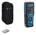Bosch Professional Materialfeuchtigkeitsmesser GMM 1-15 mit 2 x 1,5 V Batterie LR6 (AA) - in Tasche - 0601078200