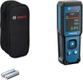 Bosch Feuchtemessgerät GMM 1-15 0601078200 | nicht-invasiv | 37 Holzarten & 10 Baustoffe | IP65 | Professional | blau