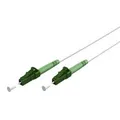 40x Goobay 59588 Glasfaserkabel (FTTH), Singlemode (OS2) White, (Simplex), 10 m, 10 m, Weiß - LC-APC (8°) Stecker > LC-APC (8°) Stecker, halogenfre