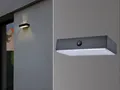 LED Solar Wandleuchte Up and Down mit Bewegungsmelder