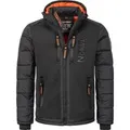 Geographical Norway Winterjacke Schwarz