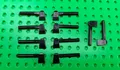 10 Stück Lego 3835 Axt Axe Minifigurzubehör Werkzeug – Black Schwarz