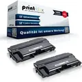 2x Kompatible Tonerkartuschen für Dell 2335 2335dn 593-10330 CR963 59310330 CR-963 593-10329 59310329 HX756 Black Schwarz - Office Pro Serie