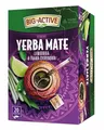 BIG ACTIVE Yerba Mate Tee mit Limette & Zitronengras, 20 Teebeutel, 40g, Koffeinfrei