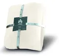 Irisette Microfaser Kuscheldecke Uni Castel 8900 Gr??e 150x200 cm Farbe weiss-10