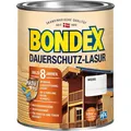 BONDEX Dauerschutz-Lasur 0,75 L Wetterschutz Weiss Holzschutz