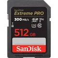 SanDisk SDXC Extreme Pro 512GB 300MB/s UHS-II V90 Speicherkarte